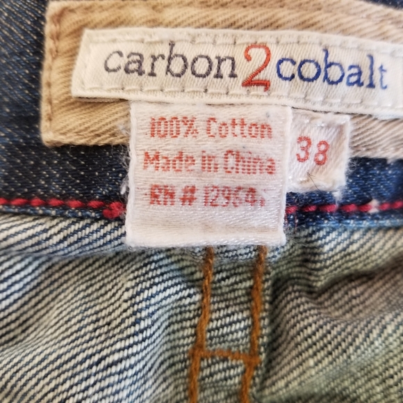 Carbon2 Colbalt Men's Blue Jeans 38x32 - Picture 6 of 6